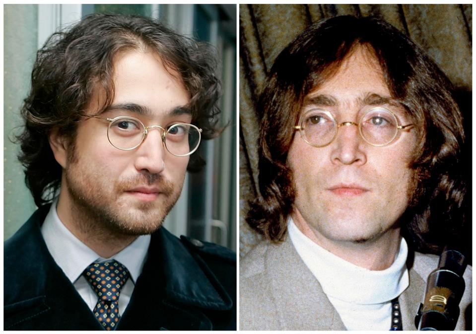  Sean, 41, son of John Lennon and Yoko Ono, is virtually the spitting image of his late father