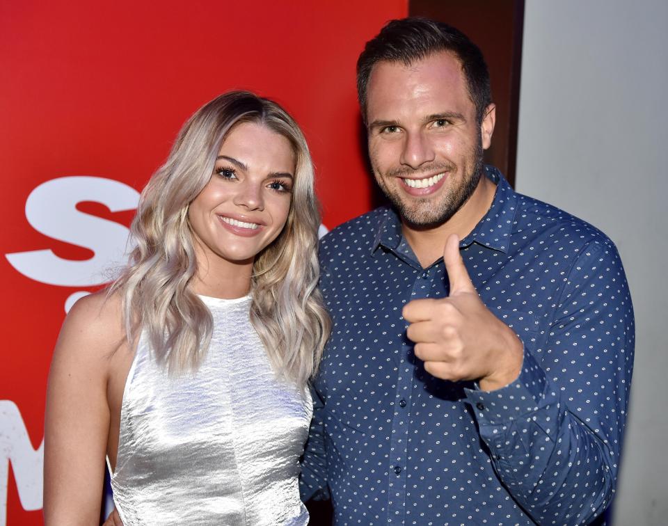  Louisa Johnson with Bizarre's Dan Wootton