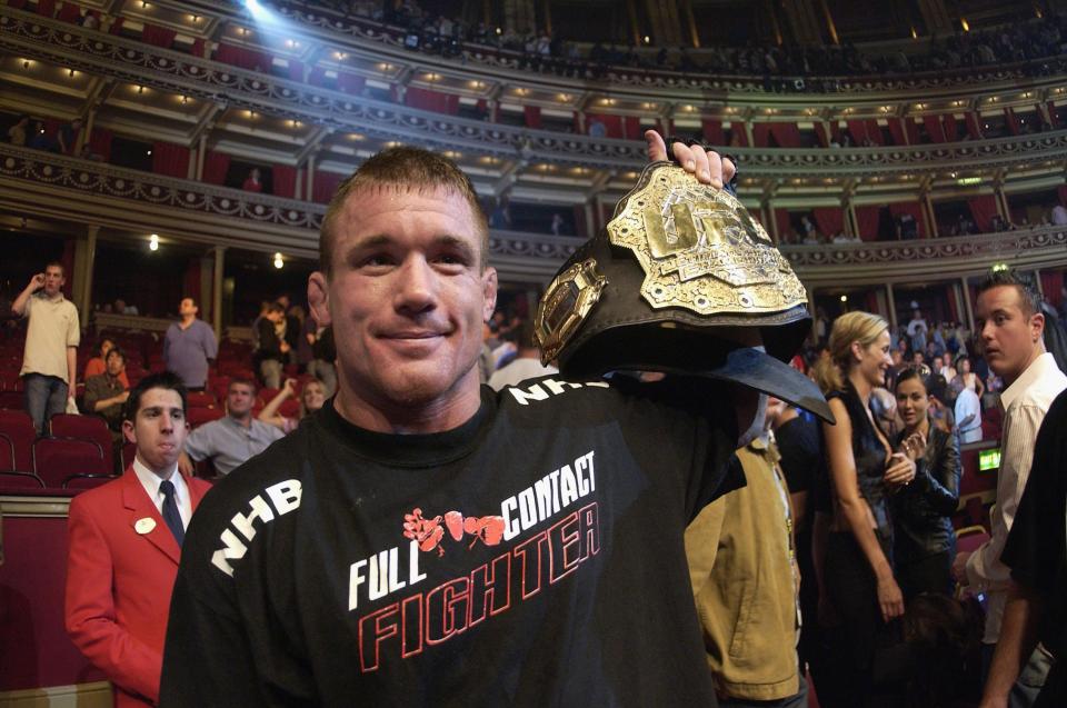  Matt Hughes had to be airlifted to a medical facility after the truck he was in collided with a train