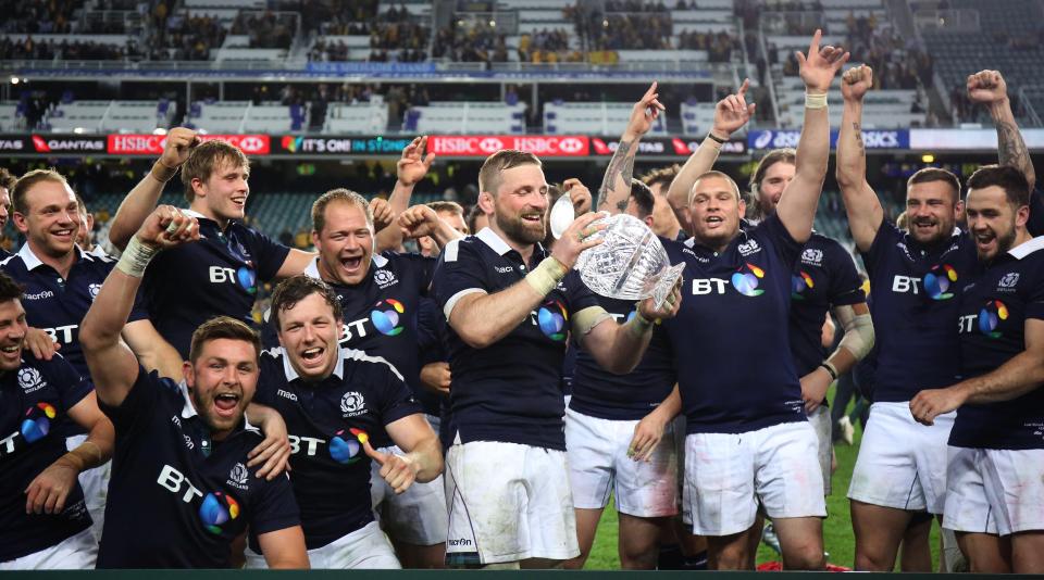  Scotland have beaten Australia in their own back yard twice in a row