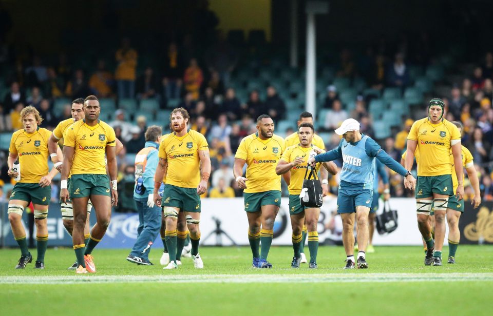  Australia piled forwards but were met with heroic Scottish defence