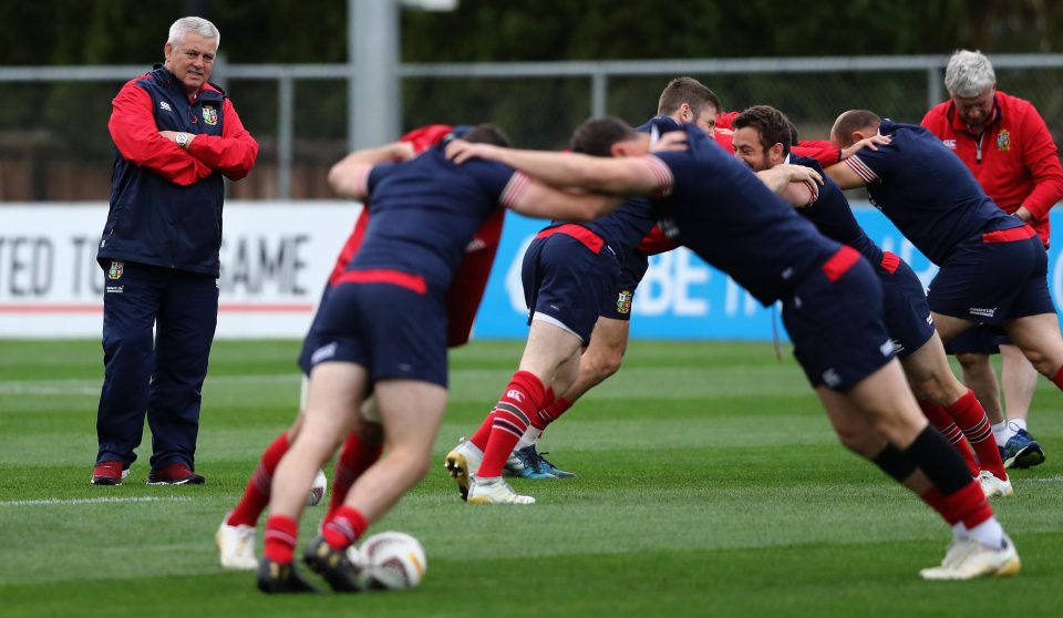  The Lions face the All Blacks in their First Test next weekend