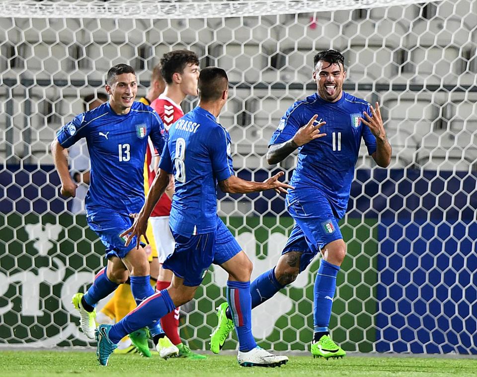 Andrea Petagna's goal sealed the victory for the Italians in their Group C clash