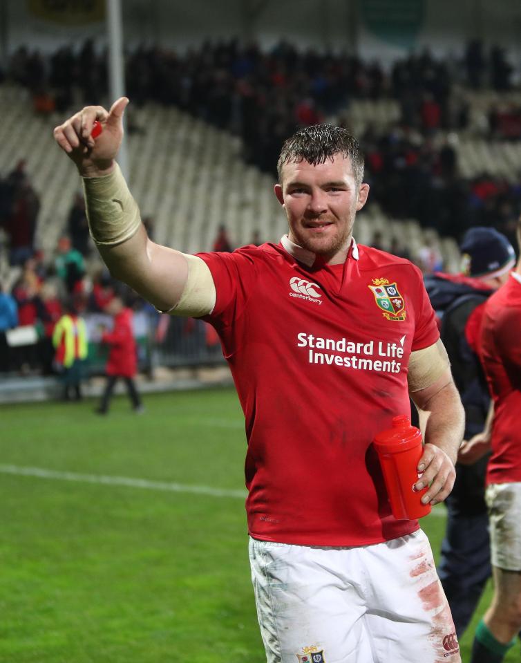  Ireland’s Peter O’Mahony has been named as Lions captain by Warren Gatland