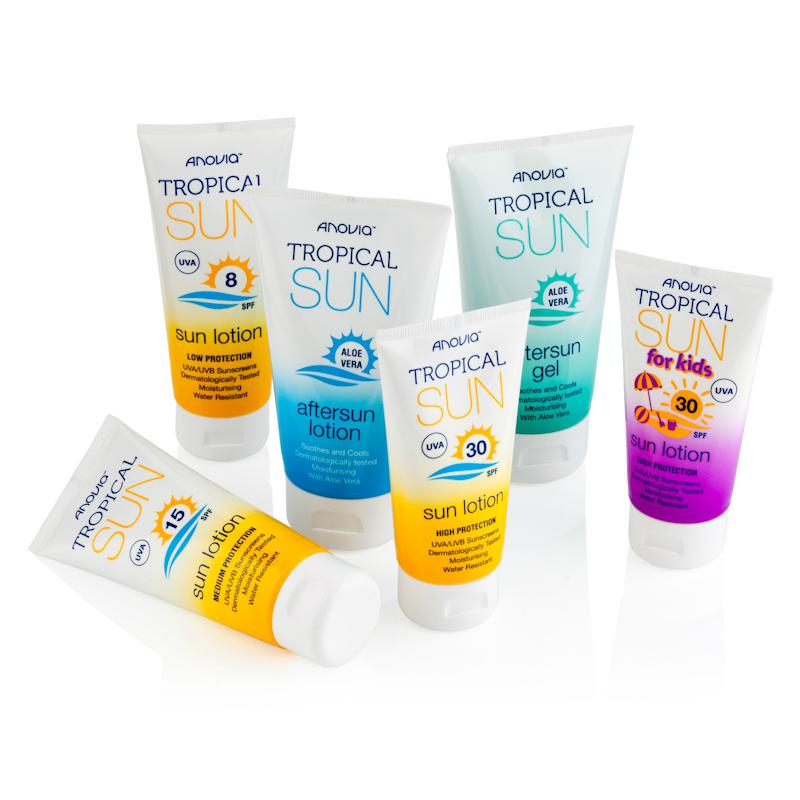  Poundland stocks a range from Anovia Tropical Sun - all available for £1