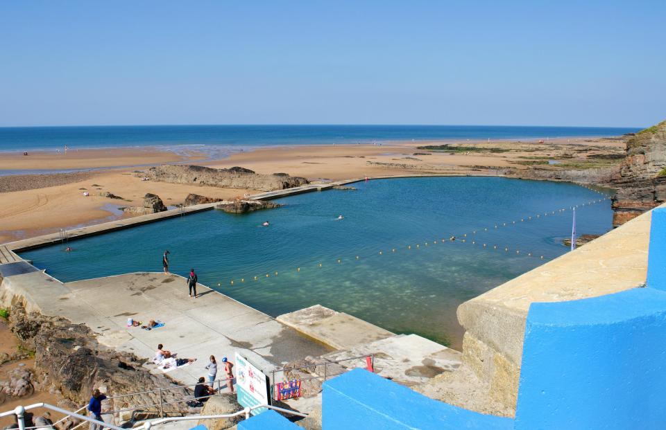  Bude lido is a tidal swimming pool on the beach in Bude