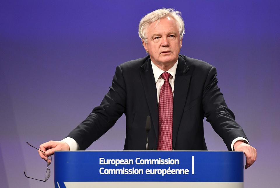  David Davis had been leading negotiations this week