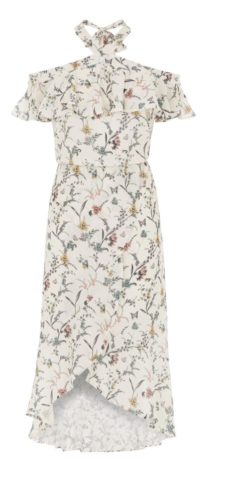  The Oasis Flounce Floral Midi Dress costs £60 - and goes on sale tomorrow