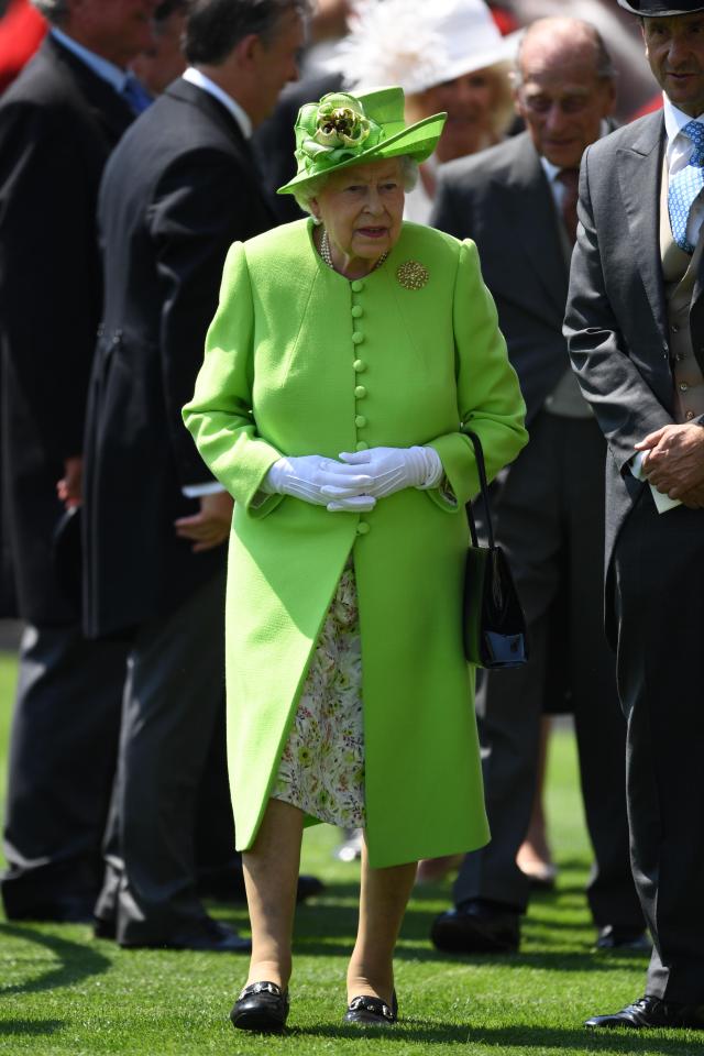 The Queen no doubt enjoyed herself at Ascot which is said to be one of her favourite events