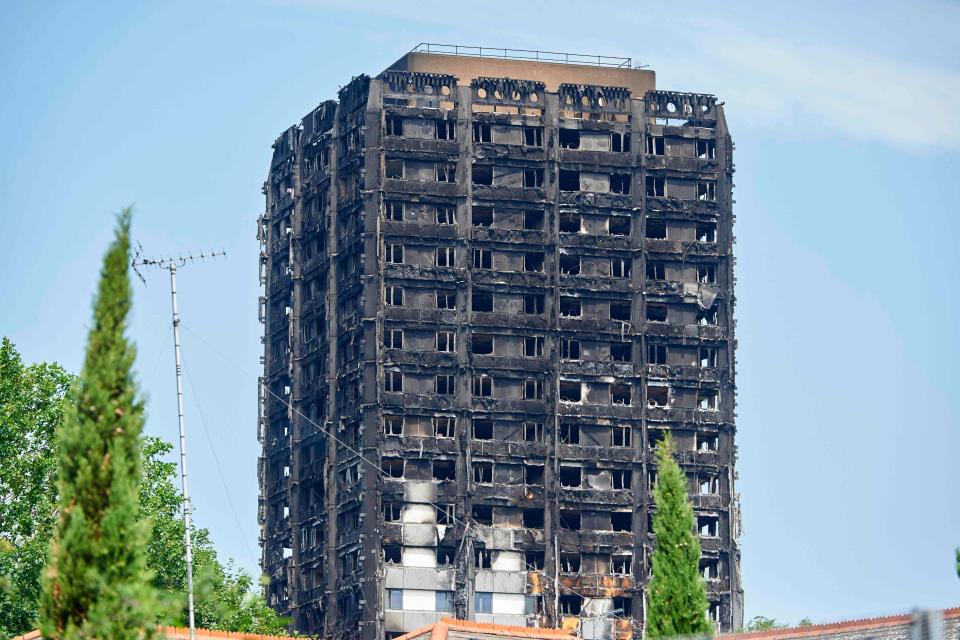  Hundreds of people were left with nowhere to live after the blaze destroyed their West London tower block