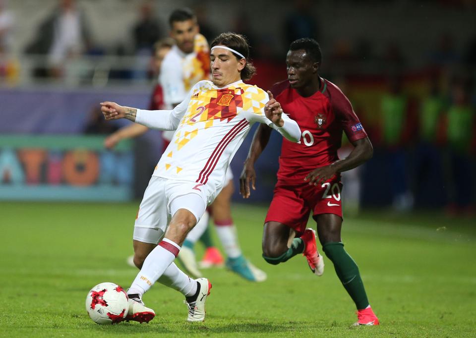 Hector Bellerin began his career at Barcelona before moving to Arsenal as a youngster