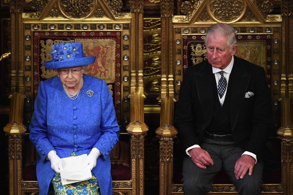  The Queen delivered her speech in the Palace of Westminster this week