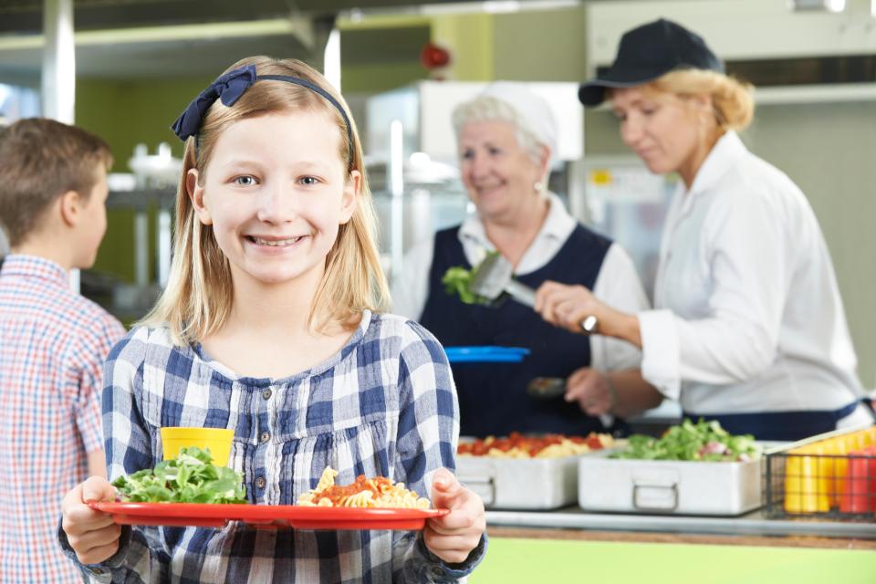  The universal free school meals policy means every child in reception, year 1 and year 2 gets a free school lunch