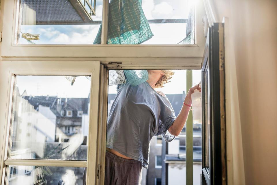  Good Housekepping Institute advises that you step away from the windows until a cloudy day