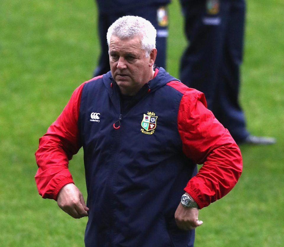  Warren Gatland is looking to upset his own nation this weekend