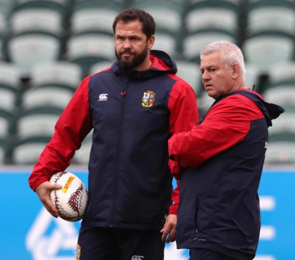  Gatland is confident his lads can deliver the goods in the First Test