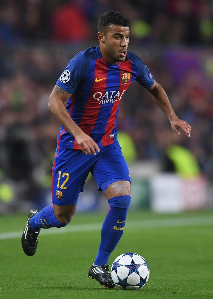 Barcelona star Rafinha is reportedly considering an offer to join Arsenal