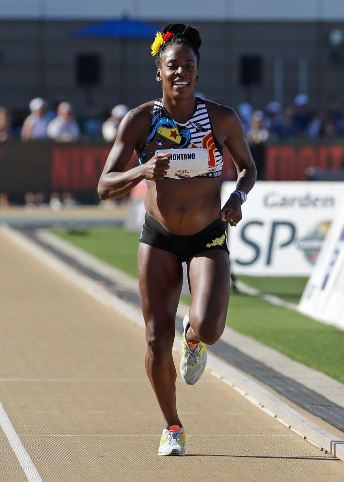  Alysia Montano ran the 800m in Sacramento while five months pregnant