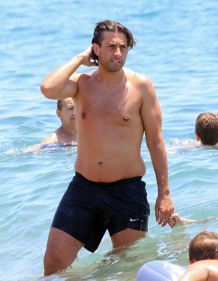  Arg looked happy in himself after a rough few months of self reflection