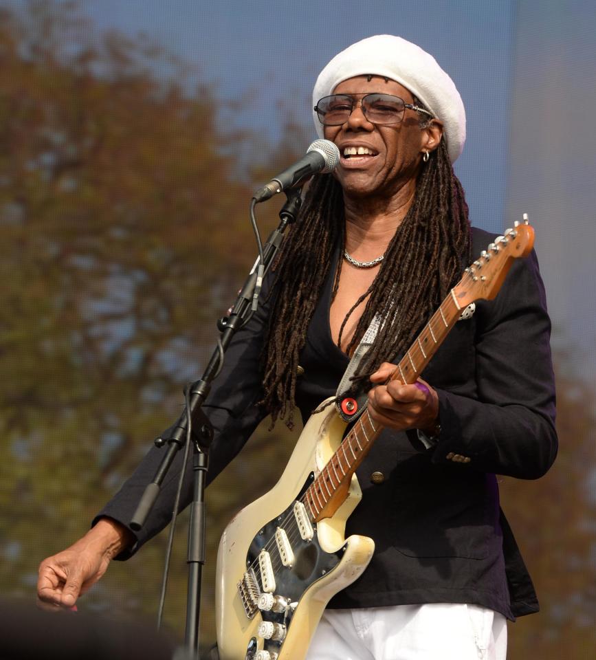  Nile Rodgers is a world-famous musician