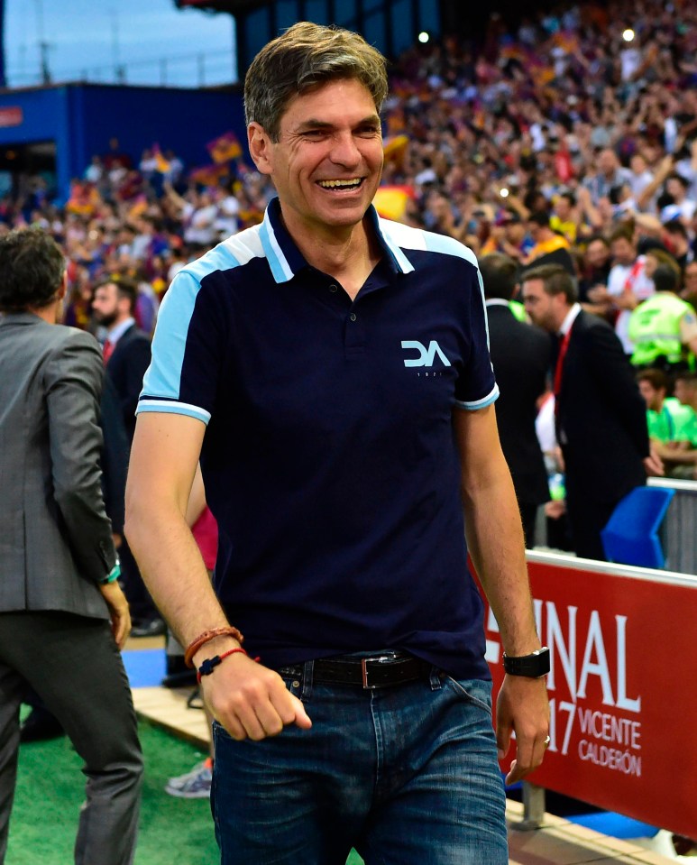 Pellegrino, 45, led Alaves to their first ever Copa del Rey final last season