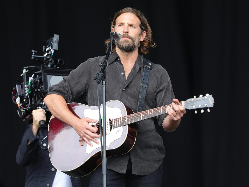  Bradley Cooper was nervous before his Glastonbury set