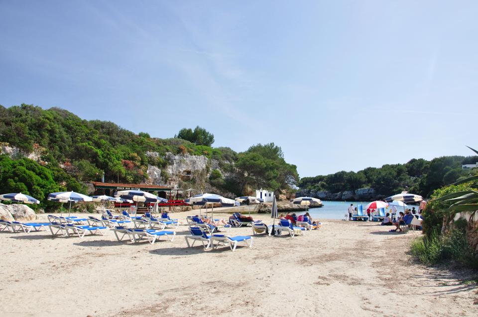  Beautiful sandy beach Cala’n Blanes