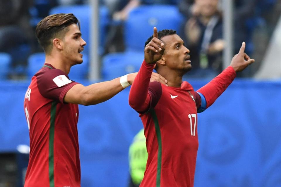  Nani scored the fourth for a rampant Portugal