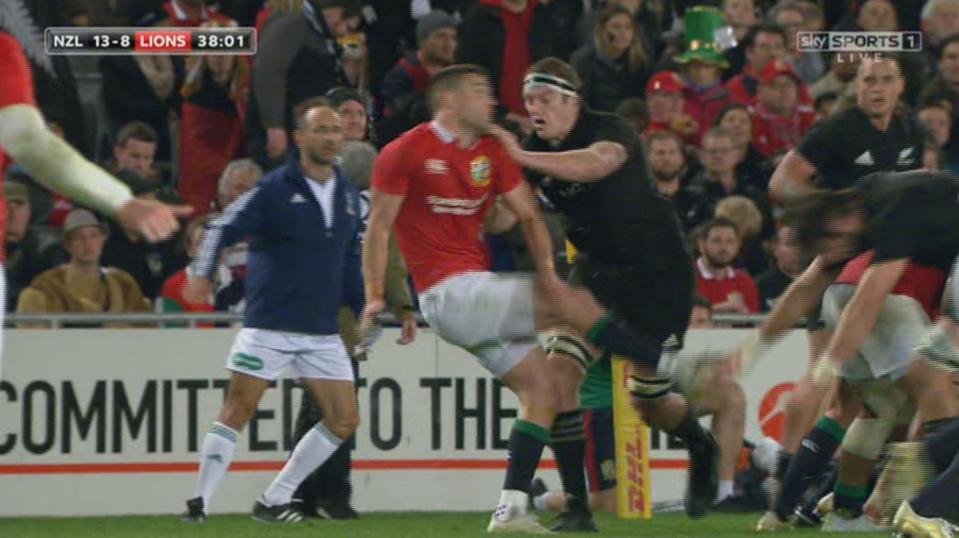  Warren Gatland was fuming with what he saw as dirty tactics by the All Blacks