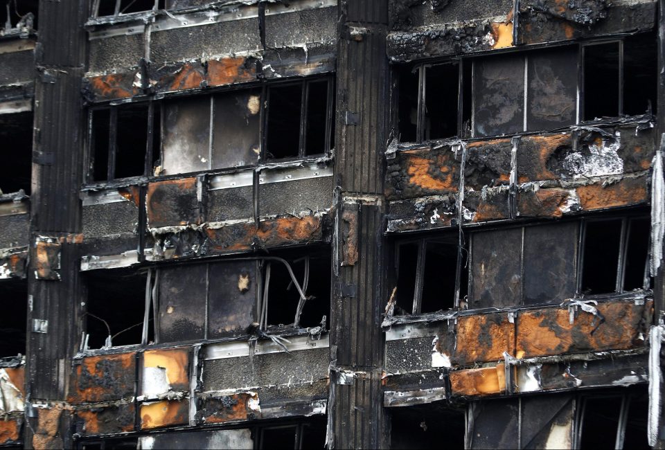 Grenfell Tower...covered in ACB cladding