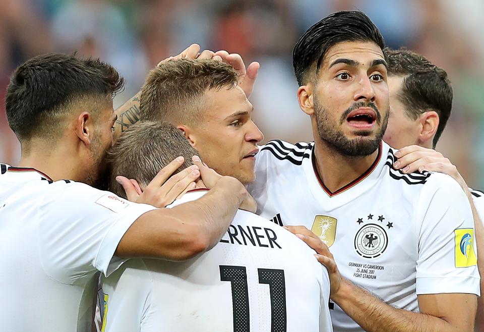  Germany are looking for a place in the Confederations Cup final