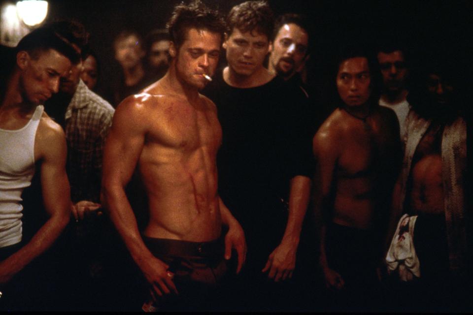 One of Brad's break-out roles was in Fight Club