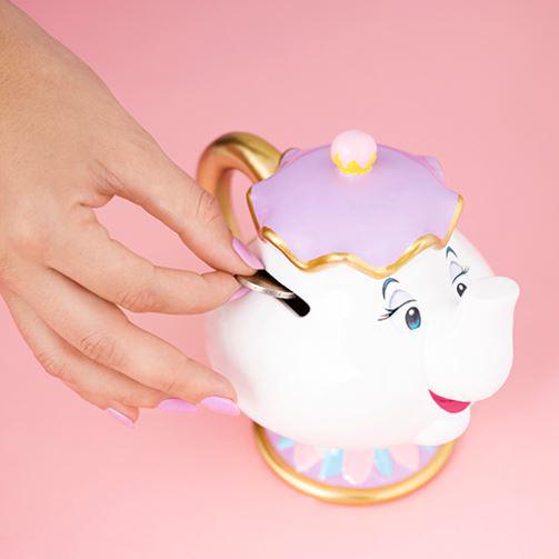  Mrs Potts has been re-imagined as a money box, which is priced at £8