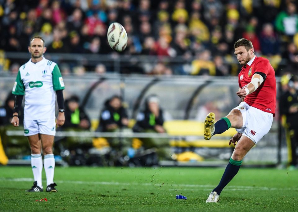  Dan Biggar had a solid game with the boot to make his case