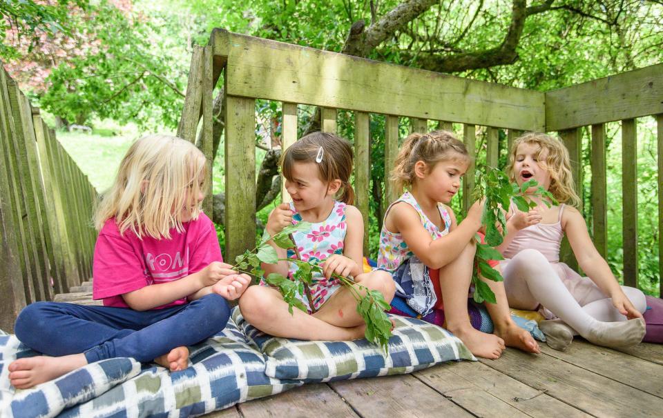  Children learn through play and interaction and spend most of their time outdoors