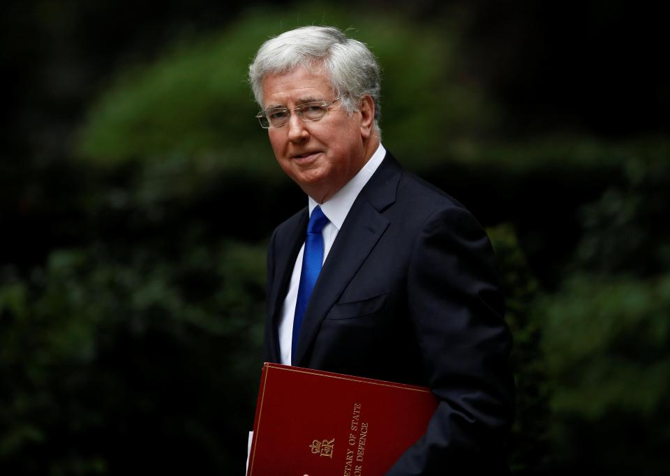  Sir Michael Fallon said that an increase in pay should be considered across all public sectors