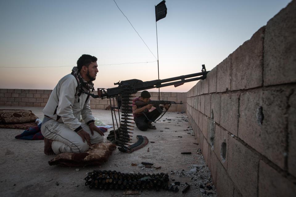  SDF forces are on the verge of liberating Raqqa from ISIS's evil grip