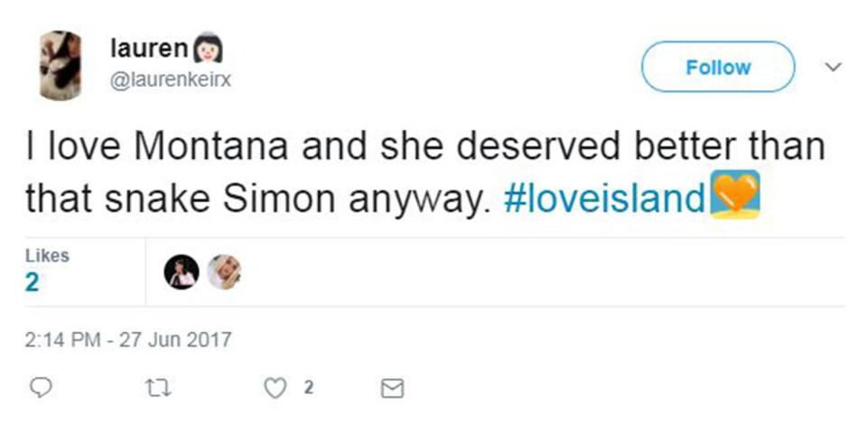  Some fans felt Montana deserved better than Simon anyway