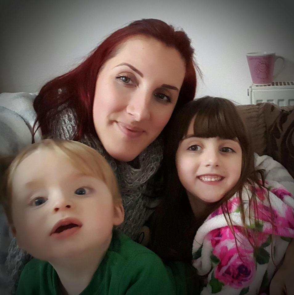  Jessica Rida, 35, has bravely spoken out about her heartbreaking miscarriage, pictured with children, Leo, 18 months, and Lilly-May, five