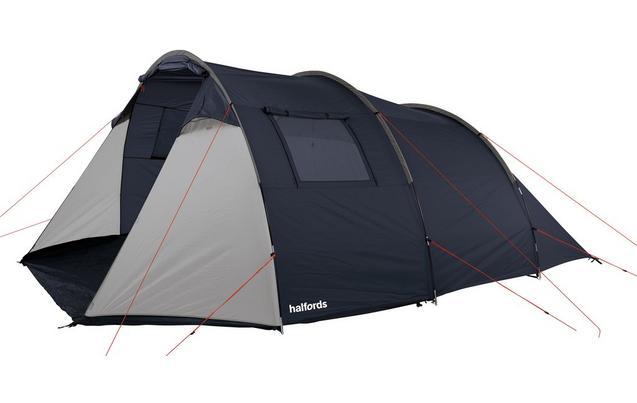 Halfords 6 Man Family Tunnel Tent