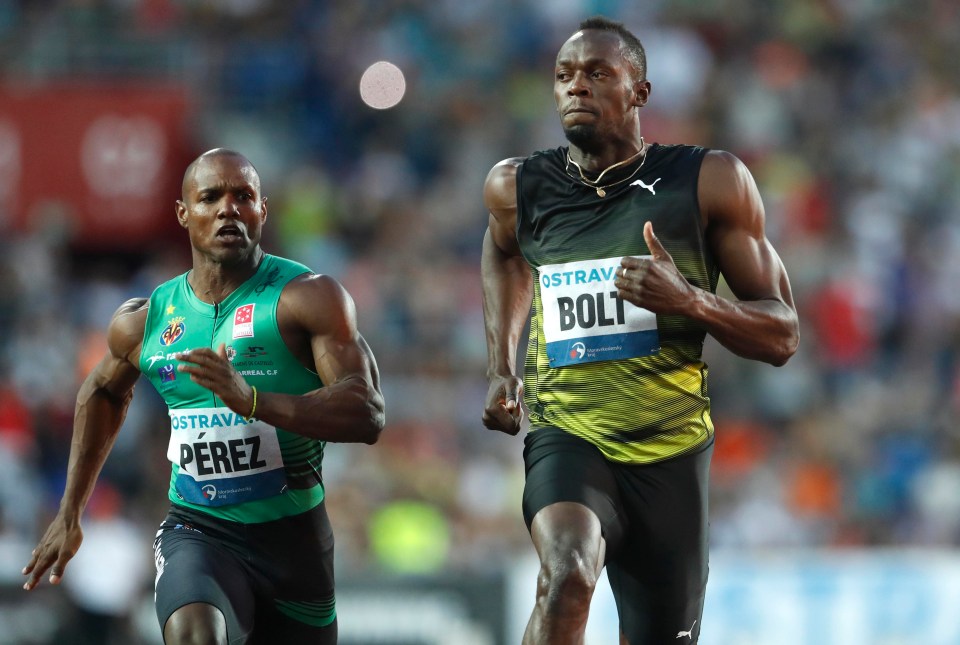 Usain Bolt was not impressed with himself as he failed to break the 10-second barrier in Ostrava