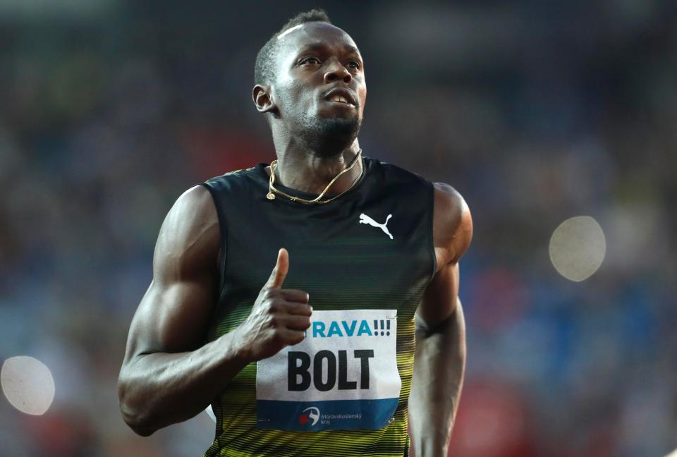 Usain Bolt said he is going to consult doctors over his condition