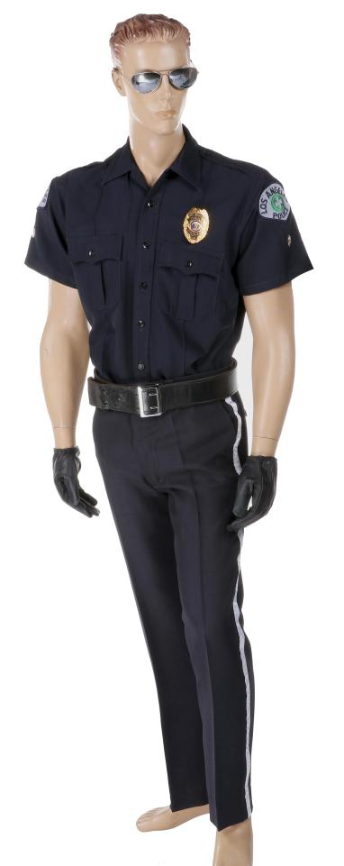  The LAPD cop uniform worn by George Michael in his 1998 music video for Outside will also go under the hammer