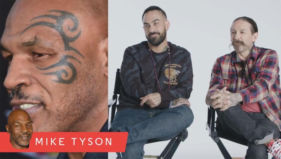  Two professional tattoo artists gave their verdict on celebs' body art