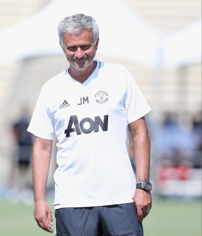 Jose Mourinho is currently in Los Angeles where Manchester United are training for pre-season