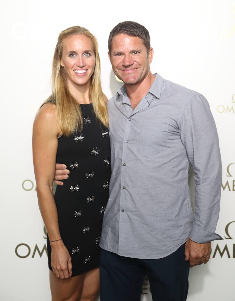  Glover married TV presenter Steve Backshall in 2016