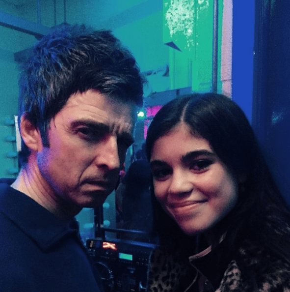  Lisa Moorish shared a snap of 'Uncle Noel' with Liam's daughter Molly