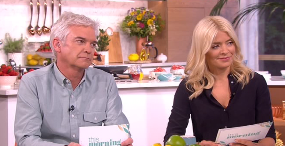  Holly Willoughby was unimpressed when Dr Chris informed This Morning viewers that sex was good for men's hearts but had no impact on women's health