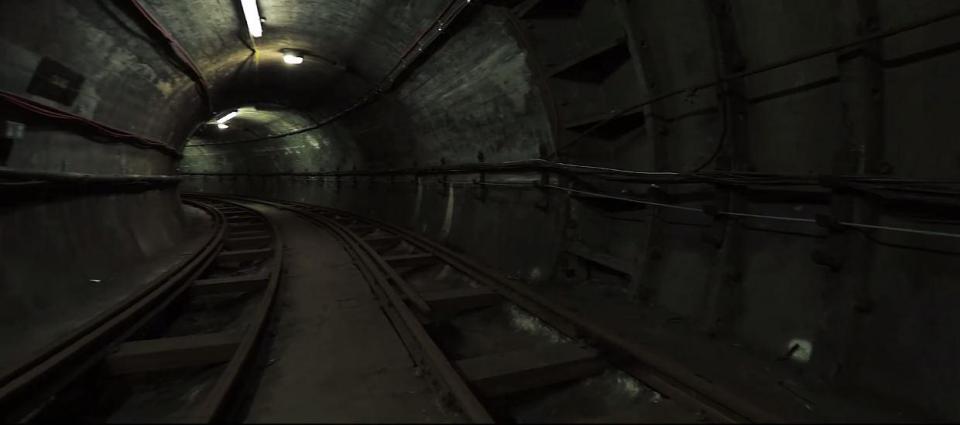 Snaking 70 feet below the ground, from Paddington to Whitechapel, the train moved tons of letters and packages across the city