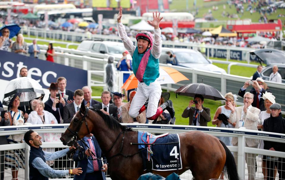 Frankie Dettori and Enable